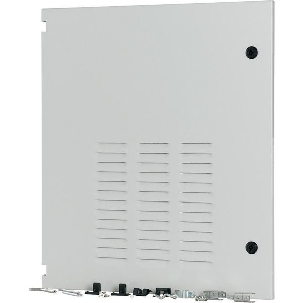 XTSZDSQV4L-H700W600 Section wide door, ventilated, left, HxW=700x600mm, IP42, grey image 2