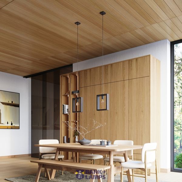 Pendant lamp ARIES wenge image 6