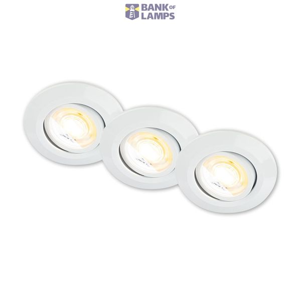 Nachhaltige Ultraflache LED Einbauleuchten 3er-Set image 1
