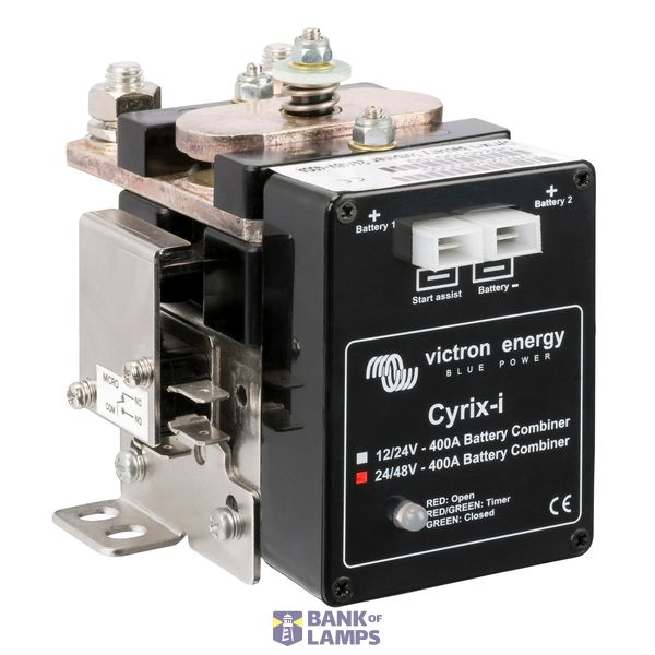 Victron Energy Battery isolators, connectors Cyrix-i 24/48V-400A intelligent battery combiner image 1