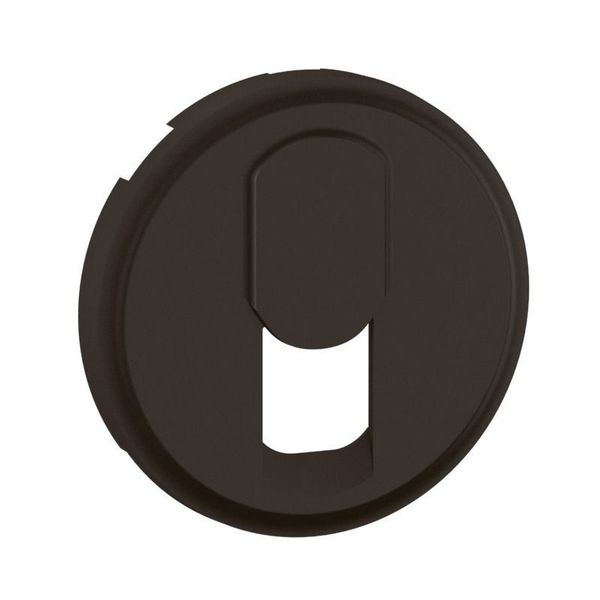RJ45 SOCKET ROCKER BLACK image 2