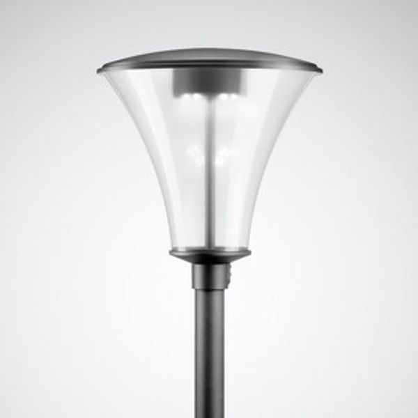 Post-top luminaires Lumantix Kegel (LTX K) CLO (normal) Lens Anthracite ETDD 23W 2600lm 70 rotationally sym. wide (RB6L) IP65 IK07 5 SDCM 7314851 image 1