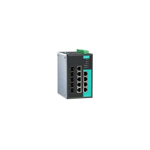MOXA – EDS-G509 – Industrial full Gigabit Ethernet switch with 4 10/100 1000BaseT(X) ports image 1