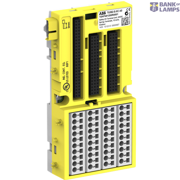 TU582-S-XC:S500, Safety I/O terminals, 24VDC spring loaded, for Safety Module, Outdoor image 1