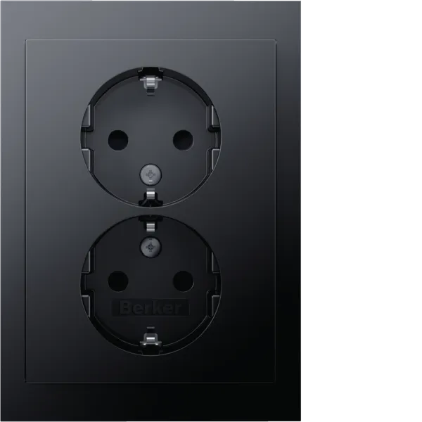 K.1/K.5 - Schuko x2 monob.obtr, antrc mt image 1