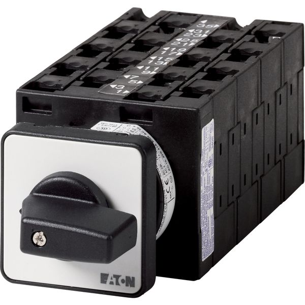 T3-8-8364/E Changeoverswitches, T3, 32 A, flush mounting, 8 contact unit(s), Contacts: 16, 60 °, maintained, With 0 (Off) position, 1-0-2, Design number 8364 image 2