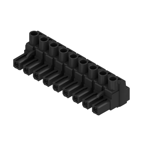 PCB plug-in connector, female plug, 7.62 mm, Number of poles: 9, 180°, Clamping yoke connection, Clamping range, max. : 4 mm², Box image 2