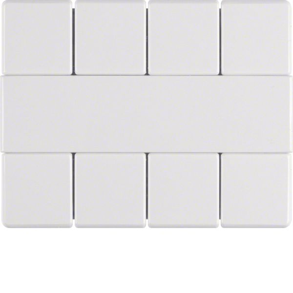 Push-button 4gang, Arsys, polar white glossy image 1
