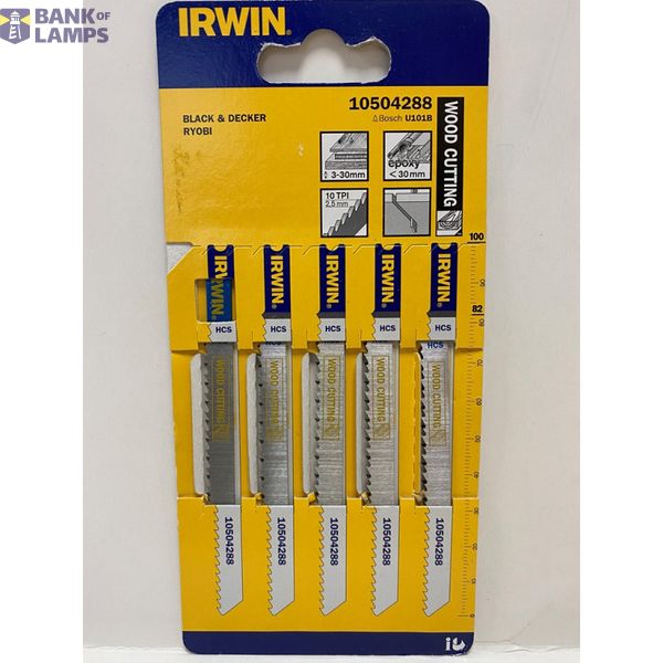 DISC JIGSAW BLADES IWN UJSB 5PK U101B image 1