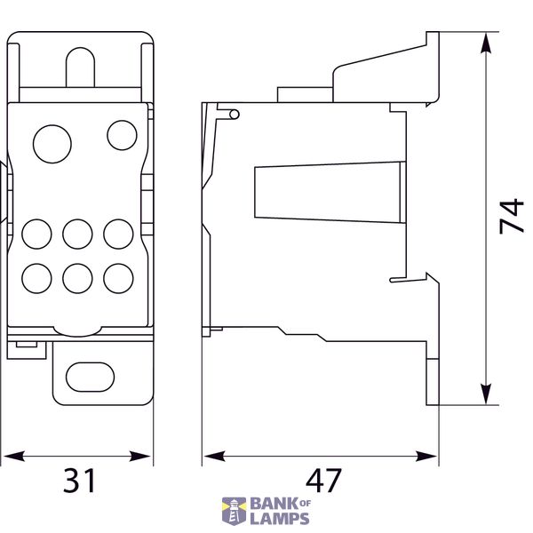 Distribution block UKK-125 image 2