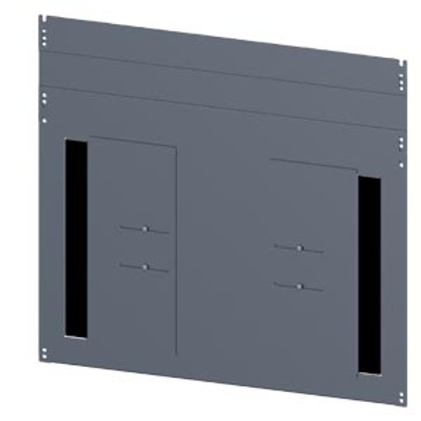 SIVACON, floor, with lateral cable entry, D: 800 mm, W: 800 mm, zinc-plated image 1