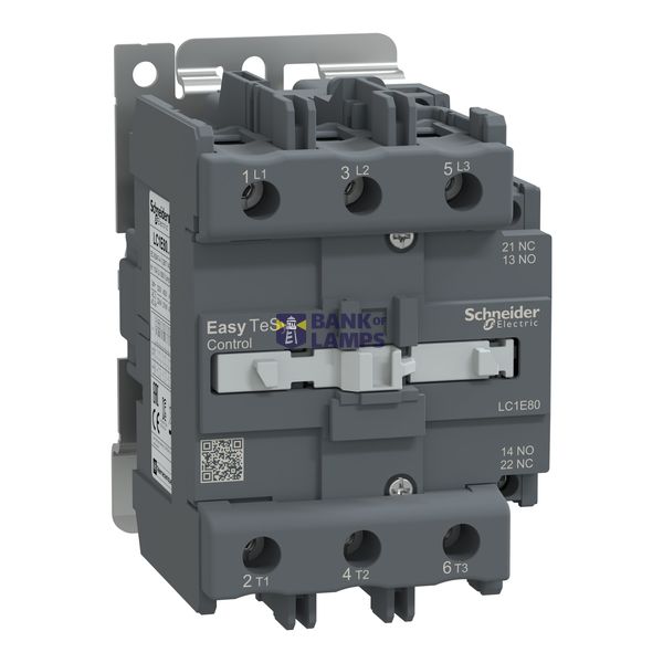 Contactor TVS 3P 1NȊ 2,2kW 6A 24V ca image 1