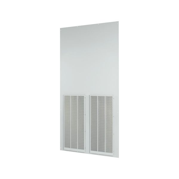 XTSZRV4-W1000 Rearwall, ventilated, HxW=2000x1000mm, IP42, grey image 2