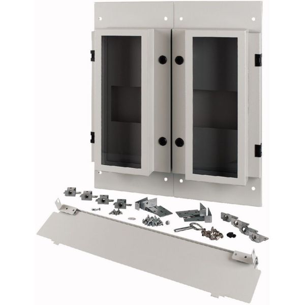 XM2N43F06C-55 Front plate, 2xNZM4, 3p, fixed, W=600mm, IP55, grey image 4
