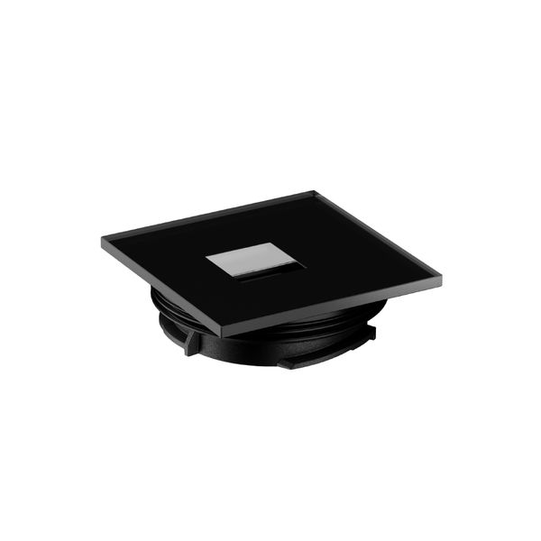 Lens L 100 B 100 H 31 colour: black image 1