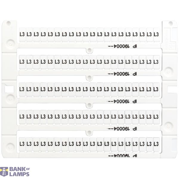 Marking tags for TB and ST - terminals, 100x 'L3' image 1