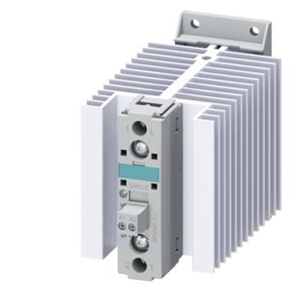 Solid-state contactor 3RF2, 1-ph. AC51 40 A 48-600 V/110-230 V AC image 1