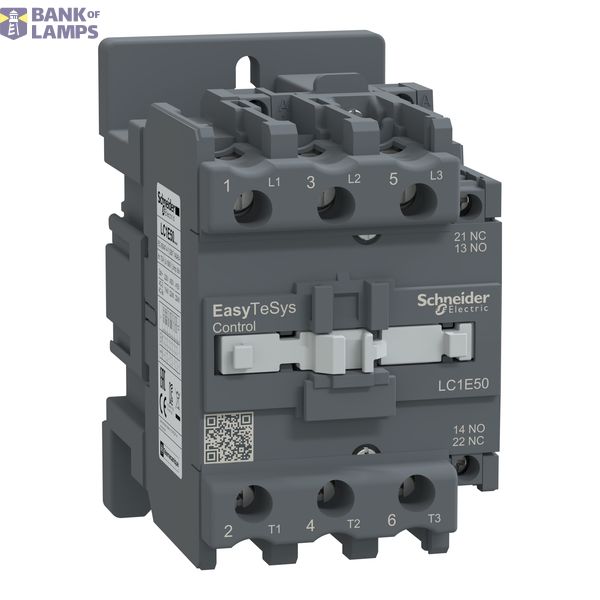 4P EVERLINK CONTACTOR 80A AC1 32VAC image 1