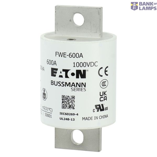 FWE-450A 1000Vdc IEC/UL 450A aR 60mm Round fuse image 1