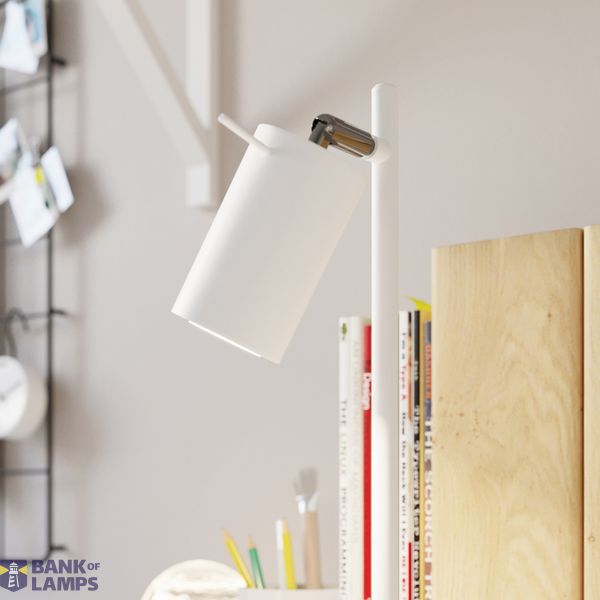RING DESK LAMP WHITE GU10 1X40W IP20 image 5
