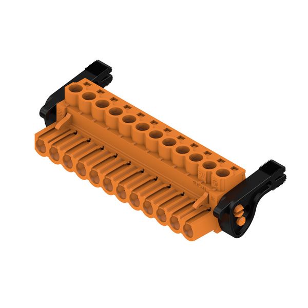 PCB plug-in connector, female plug, 5.00 mm, Number of poles: 12, 180°, Clamping yoke connection, Clamping range, max. : 4 mm², Box image 4