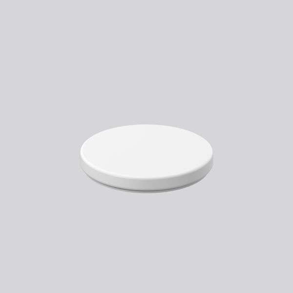 Replacement cover, plastic glass D 460 H 68 colour: white image 1