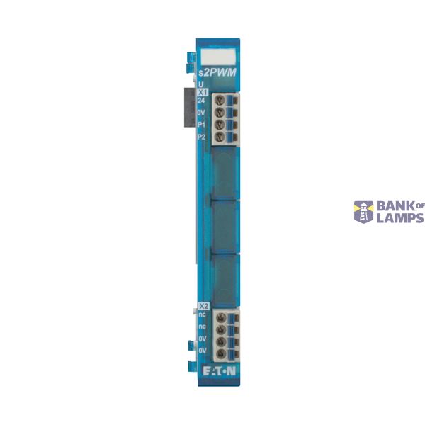 PWM Signal output module, 2 short circuit protected outputs 24VDC / 1A image 3