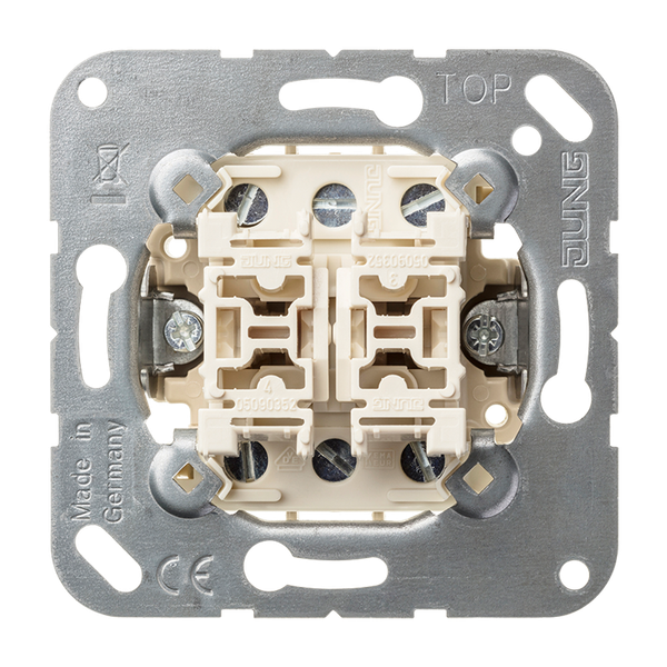 2-gang switch insert 1-pole, 2-way 509-20U image 2
