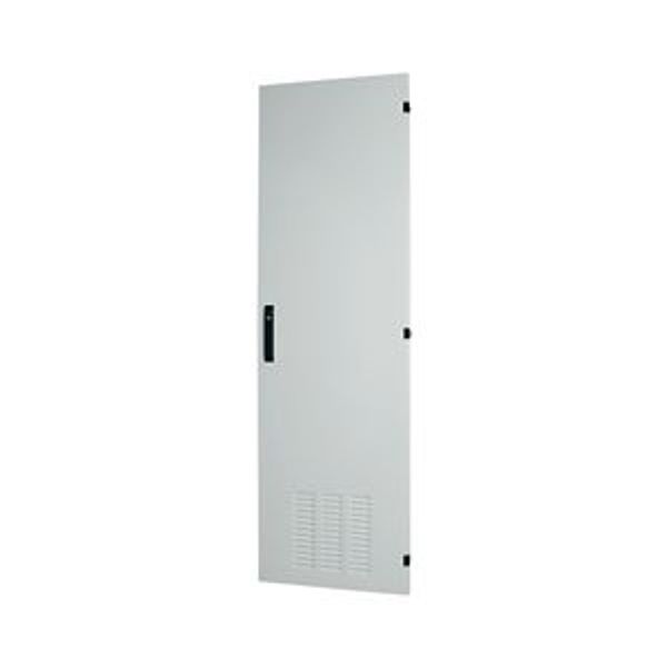 XTSZDSKV4R-H2000W600 Section wide door, ventilated, right, HxW=2000x600mm, IP42, grey image 2