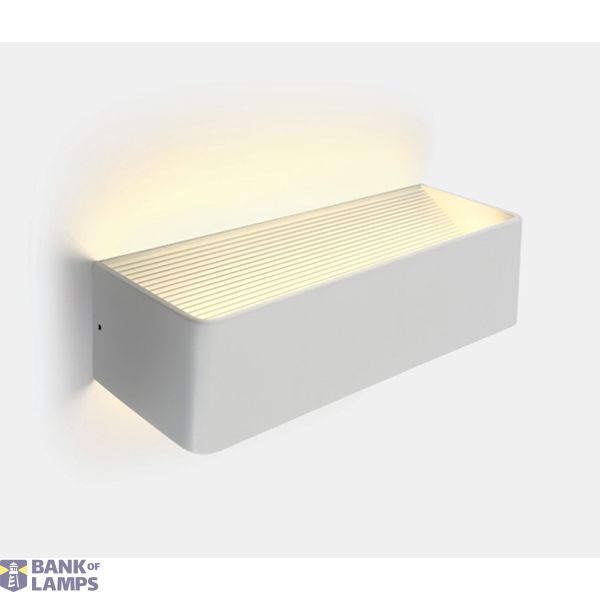WHITE WALL LIGHT LED 12W WW IP20 230V image 1