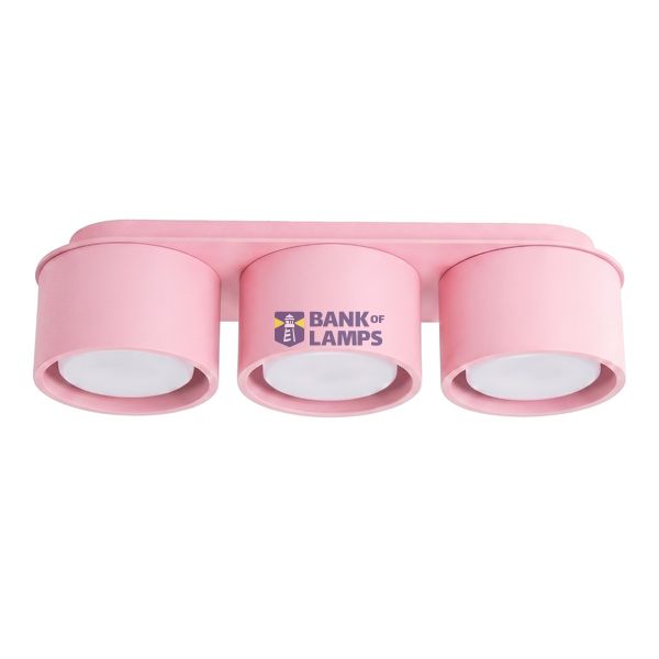 Ceiling lamp MODO 3 pink Gx53 image 7
