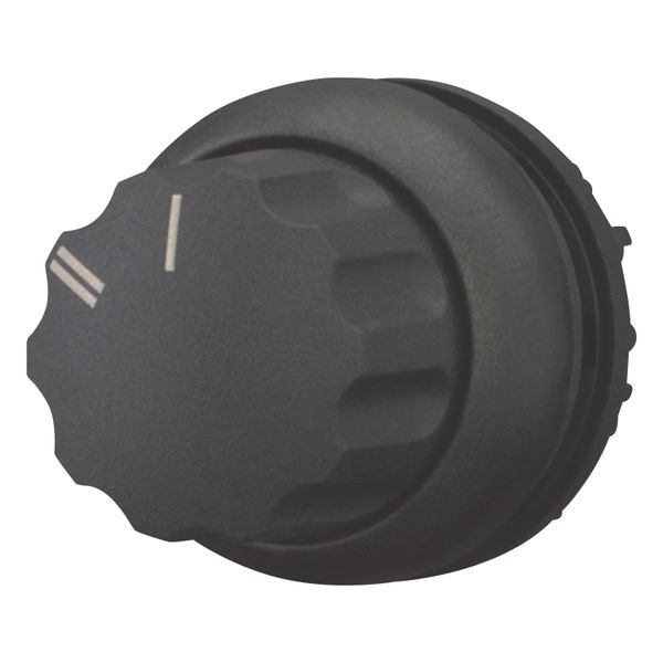 M22S-WR-X92 Changeover switch, RMQ-Titan, With rotary head, maintained, 2 positions, inscribed, Bezel: black, II I image 3