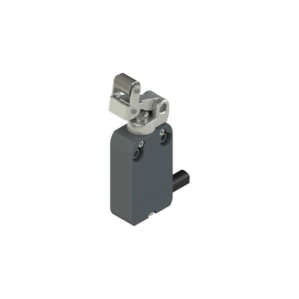 Modular prewired switch with unidirectional roller lever image 1