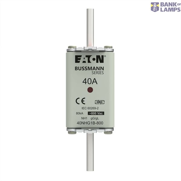 Fuse-link, LV, 40 A, 800 V AC, NH1, Class gG/gL image 5