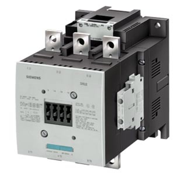Contactor, AC-1, 690 A/690 V/40 °C, 3-pole, 220-240 V AC/DC, 2 NO+2 NC image 1