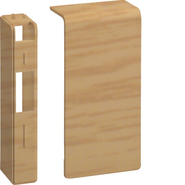 End cap for tehalit.SL 20x80mm oak image 1