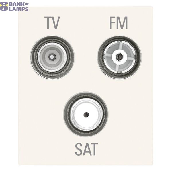 TV-FM-SAT single-con.socket outlet 3 out image 1