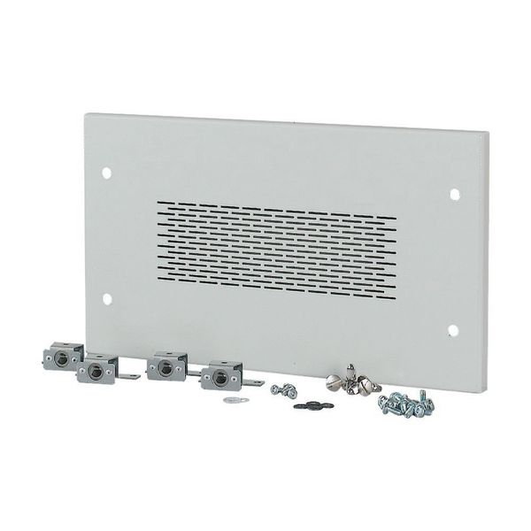 XTSZCSV3-H250W425 Section wide cover, HxW=250x425mm, IP31, grey image 3