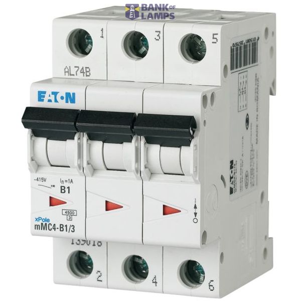 mMC4-C50/3 Eaton Moeller series xPole (Style 5) - mMC4/6/M MCB image 1