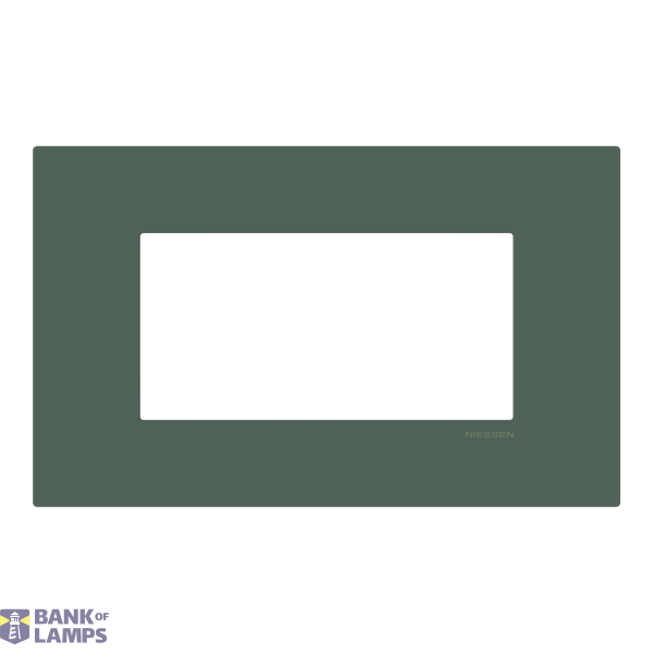 Frame - 1-gang / 4-modules - Niessen logo - Noble - Commodore image 1