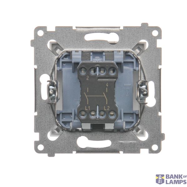 Single surface mounted box, Gold matt, metalic image 1