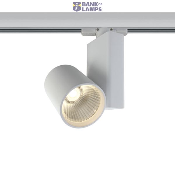 WHITE COB 15W WW TRACK SPOT 230V image 1