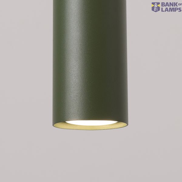 LAGOS HANGING LAMP 3P OLIVE GREEN 3XGU10 image 4