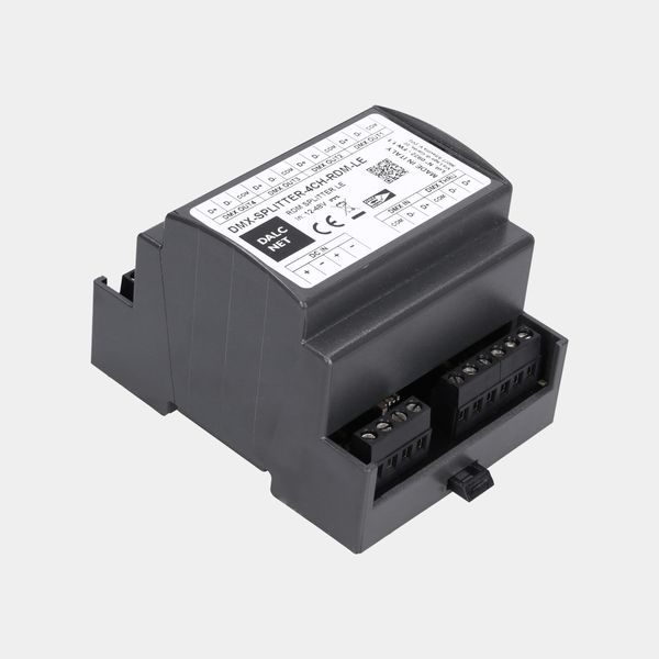 DMX signal splitter 4 outputs image 1