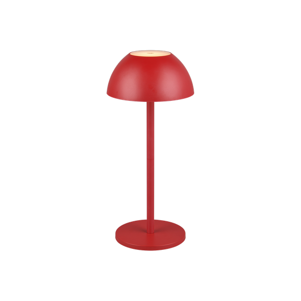 Ricardo LED outdoor table lamp red rechargeable image 1