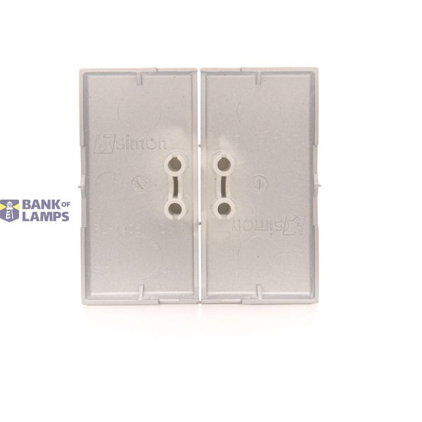 Double electronic switch, graphite mat image 1