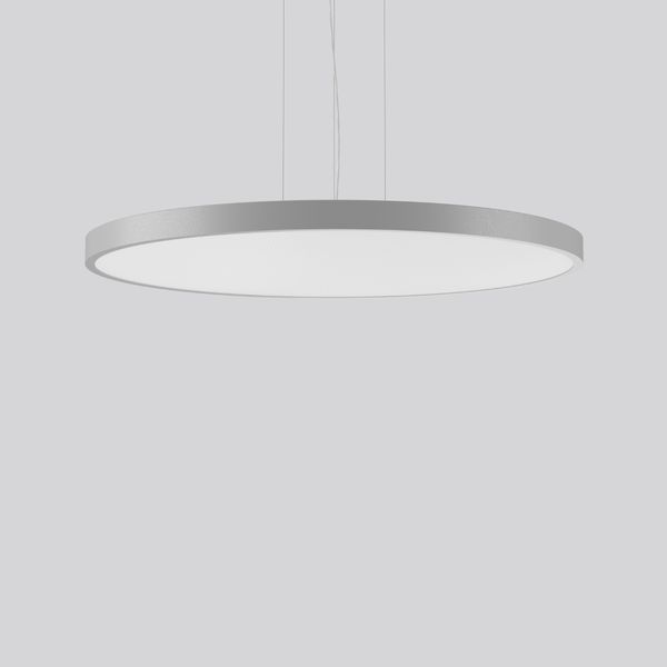 TRIONA round, 84 W, 9400 lm, 830, silver, DALI Pendant luminaires, D 1 image 1