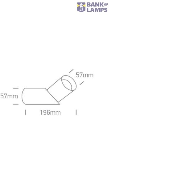 WHITE GU10 10W DARK LIGHT image 4