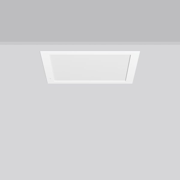 TOLEDO FLAT+ square, 17 W, 2150 lm, 830, 840, white, on/off Recessed d image 1