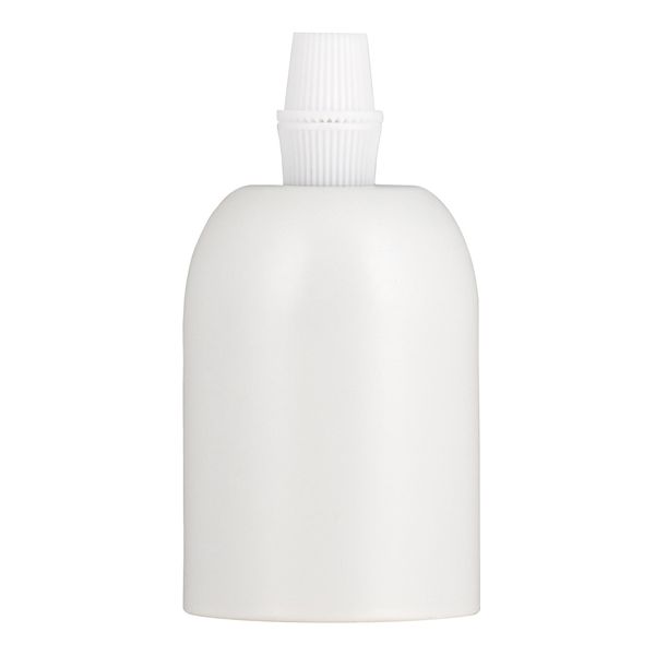Lampholder Alu E27 White image 1